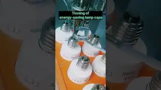 Automatic soldering equipment for energy-saving lamp