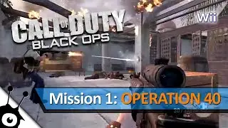 Call of Duty - Black Ops (Wii) &bull; Mission 1: Operation 40 &bull; Full Walkthrough