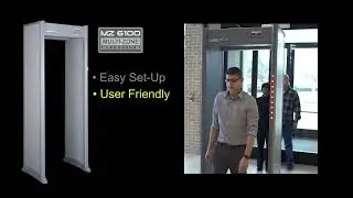 Garrett MZ 6100 Walkthrough Metal Detector. Safety at an affordable price