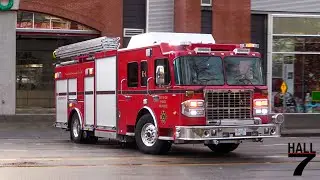 Port Moody Fire Rescue - Engine 1 & BC Ambulance Service Responding (x2)