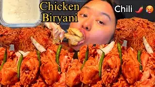 SPICY 🥵CHICKEN BIRYANI WITH RAITA | TASTIEST BIRYANI EVER! #SpicyBiryani #ChickenBiryani #Raita
