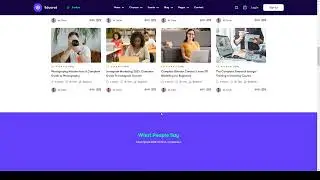 Educrat - Professional LMS Online Education Course HTML Template training school