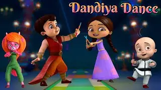 Super Bheem - Dandiya Dance | Best Navratri Cartoon | Navratri special