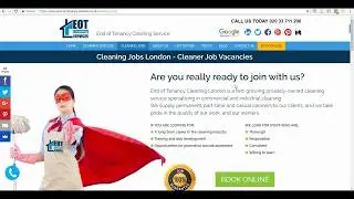 How To Get A Cleaning Job In London?