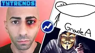 FouseyTUBE & RiceGum Fight STAGED - GradeAUnderA VS. Hackers - YouTubers USED! // TYTRENDS