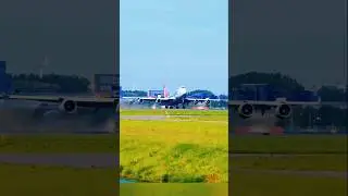Boeing 747 😍wow takeoff ✈ #pilot #avation #b737 #shots #viral #b747 #popular