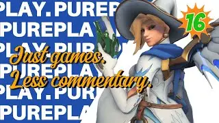 My Nerfed Mercy!😔 | Pureplay 16 | Competitive | Overwatch 2 Stadium | Season 18