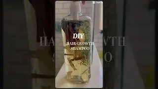 Magical DIY Hair Growth Shampoo 🌿 Kitchen & Garden Ingredients That Actually Work! #hairgrowth
