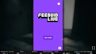 FEEDVID LIVE: Any% Speedrun: 5:05 (WR)