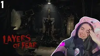 Getting jump scared by paintings | Layers of Fear | Blind Playthrough