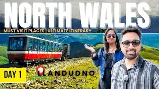 Places To Visit In North Wales | Day 1 Itinerary | Llandudno | Great Orme | Indian Vloggers In UK