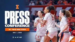 Illinois Women's Basketball | HC Green, Cearah Parchment, Berry Wallace Press Conference (1/7/26)