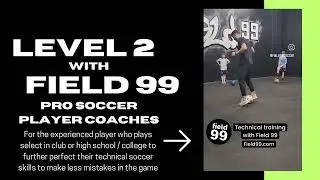 Field 99 Soccer Training Level 2 Experienced Player Works with Pro Athletes as Coaches in Milwaukee
