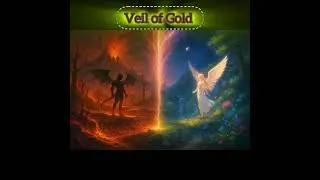 🌑✨ Veil of Gold &ndash; Fantasy Music Visualizer ✨🌸