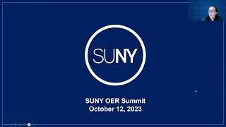 SUNY OER Summit - Conference Welcome - October 12th, 2023