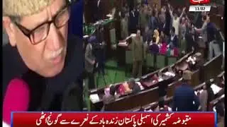 Pro-Pakistan Slogans Raised In IOK Assembly
