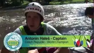 Czech Republic and Russia Youth World Champion Rafting