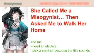She Called Me a Misogynist&hellip; Then Asked Me to Walk Her Home | 4Chan Greentext Stories