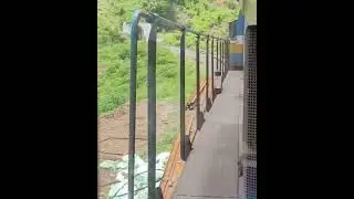 Vistadome Express passing tunnel No.3 & tunnel No.4 between Lumding-Badarpur hill section | #shorts