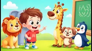 Learn Animal Names and Their Appearance | Calm Animal Learning for Kids | No Music