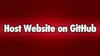 Host Website on GitHub Using gh-pages