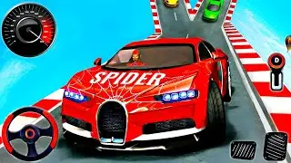 Superhero GT Mega Ramp Car Racing - Spider Car Extreme Stunt Driving : Android Gameplay #6