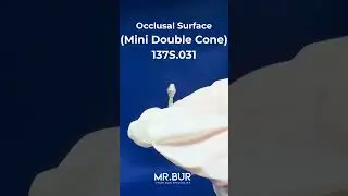 Mini Double Cone Bur | Diamond Dental Bur