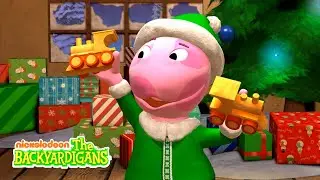 Elf Uniqua Sings a Holiday Toy Song! w/ Tasha, Tyrone & Pablo | The Backyardigans