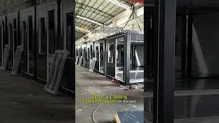 Real Factory Power: 50 Sets Of Z-type Folding Container Houses Ready to Go