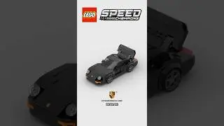 Porsche 959 MOC Lego Speed Champions #shorts #automobile #bricks #speedbuild #hotwheels #lego #art