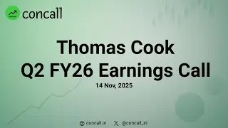 Thomas Cook India Q2 FY26 Earnings Conference Call | Concall.in
