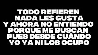Mi Entorno Letra - Virlan Garcia