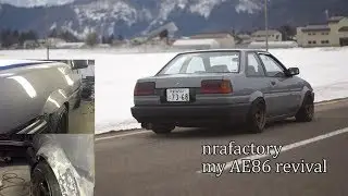 my AE86 revival　ハチロクまとめ復活動画　レストア？