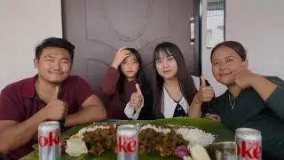 Мукбанг с говядиной #manipurvlog #manipurmukbang #mukbang #beefcarry