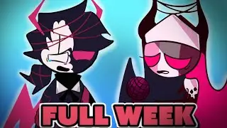 FRIDAY NIGHT FUNKIN EVIL Boyfriend VS Sarvente, Ruv and Selever FULL WEEK 