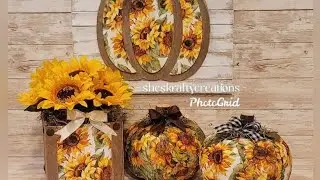 Sunflower Fall Crafts
