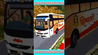 Msrtc Shivshahi Bus Mod | Msrtc Bus Mod #bussid #bus #mod #shorts #youtubeshorts #short