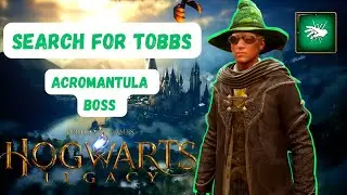 Search for Tobbs WALKTHROUGH Hogwarts Legacy  | Acromantula Boss