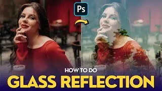 How To Create Glass Reflection | Window Reflection Effect #photoshop #tutorial #beginners #effects