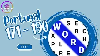 Word Search Explorer: Portugal (Levels 171 - 190) Walkthrough