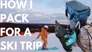 Best way to pack ski gear for a trip ⛷️❄️