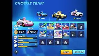Sonic Racing &bull; Drivers, Wisps and League 3 race &bull; 184 versus 210 trophies |