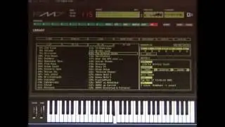 Yamaha DX7 Emulator Software - FM7 - Bank 2 Patch - 115   The Digital Synth