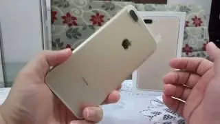 iPhone 7 Plus - UNBOXING (Dourado)