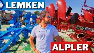 SİZCE HANGİ PULLUK ? Lemken ve Alpler yanyana | Çorlu Tarım Fuarı