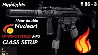 Near Double Nuclear With This OVERPOWERED MP5 Class Setup | Black Ops Cold War