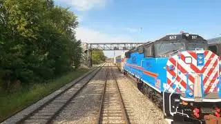 Metra Rock Island Beverly Branch to Downtown POV