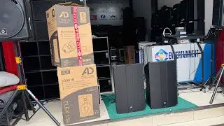 UNBOXING dan cek sound speaker AD FLEX 15A 1000 Watt