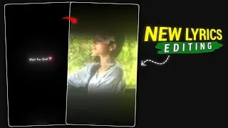 New Tranding Text Animation Lyrics Video Editing in Alight Motion 