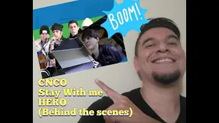|| REACCION || CNCO - STAY WITH ME // HERO (BEHIND THE SCENES)